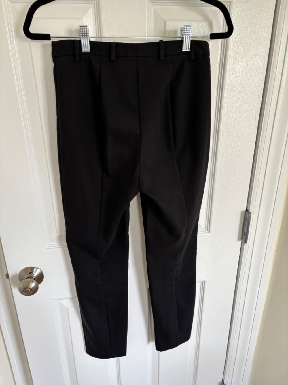 Patrizia Pepe Black Slim-Fit Suit Pants | Tailored Italian Trousers Size 2 - Picture 3 of 4